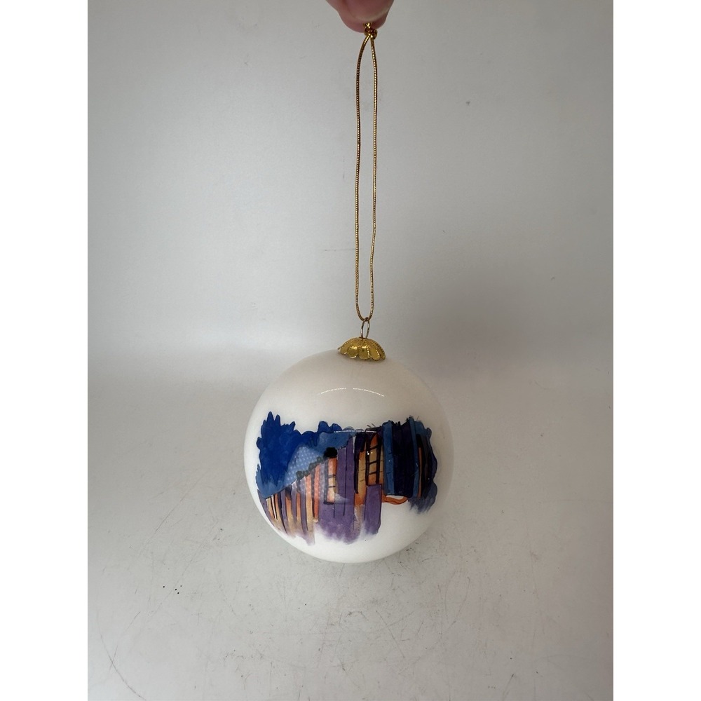 Capital One Hall 2021 Commemorative Christmas Ball Ornament Venue 3 Inch